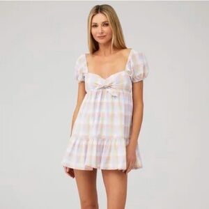 Amanda Uprichard, Pastel Gingham Dress